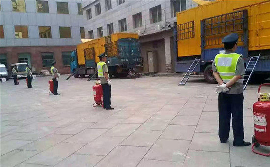 玉溪租赁发电机案例